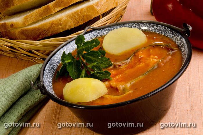 Халасле - венгерская уха из карпа Халасле - венгерская уха из карпа