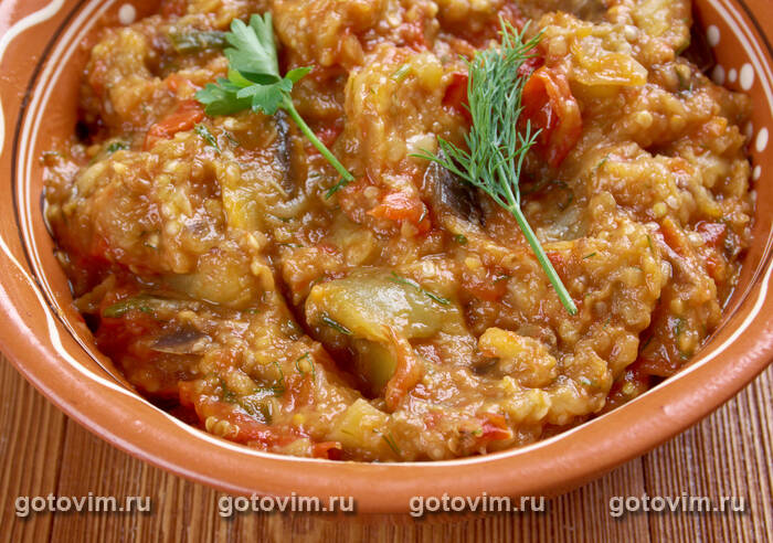Заалук - марокканский салат из баклажанов (Moroccan Eggplant Salad - Zaalouk) Заалук - марокканский салат из баклажанов (Moroccan Eggplant Salad - Zaalouk)