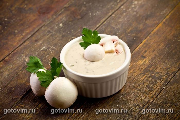 Соус из шампиньонов Соус из шампиньонов