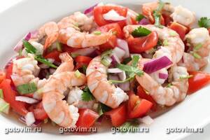 Севиче из креветок (Shrimp Seviche)
