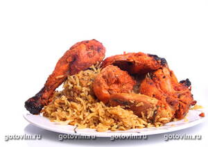     (Red Chicken Biryani)