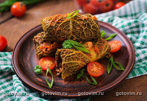 Голубцы из савойской капусты