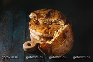 Армянская гата с масляной начинкой