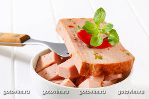 Мясной хлеб баварский леберкезе (Bayerischer Leberkäse)