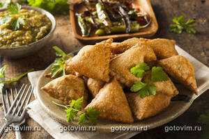   ,     (Samosa)