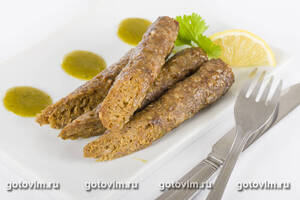 Шиш кебаб из баранины на гриле (Seekh Kebab)