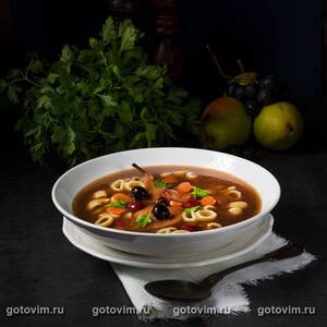 Чернина - суп из гусиной крови и потрохов (Czernina)