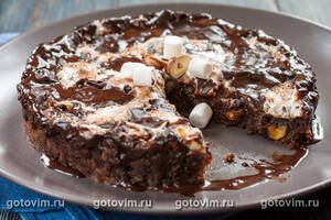 Торт «Грязь Миссисипи» (Mississippi Mud pie)