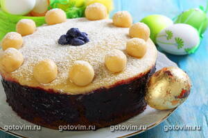 Симнел - английский пасхальный кекс с марципаном (Easter Simnel Cake)