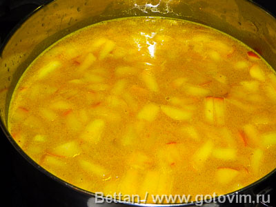 Индийский суп маллигатони (Mulligatawny), Шаг 04