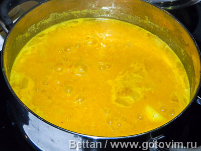 Индийский суп маллигатони (Mulligatawny), Шаг 06