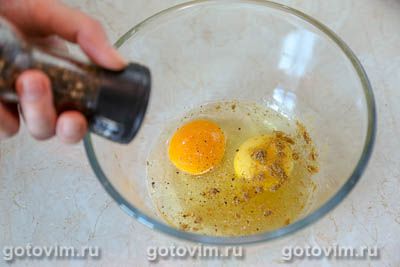 Грузинская закуска «дольки» из жареных баклажанов с орехами, Шаг 04