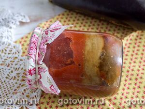 Печеные баклажаны в томатном соусе на зи