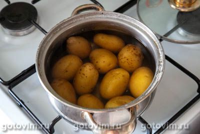 Барабулька с картофелем и оливками в духовке, Шаг 02