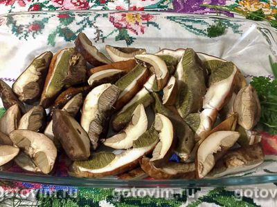 Рецепты из замороженных белых грибов