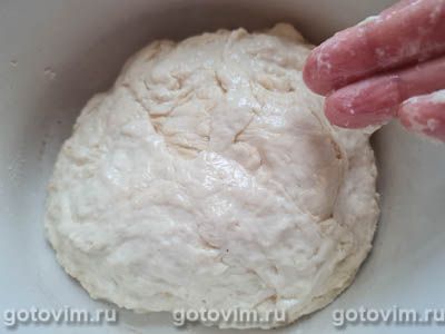 Белый домашний хлеб (без сахара), Шаг 05