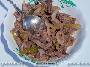 Мясные салаты