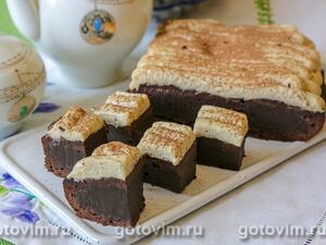 Брауни-тирамису