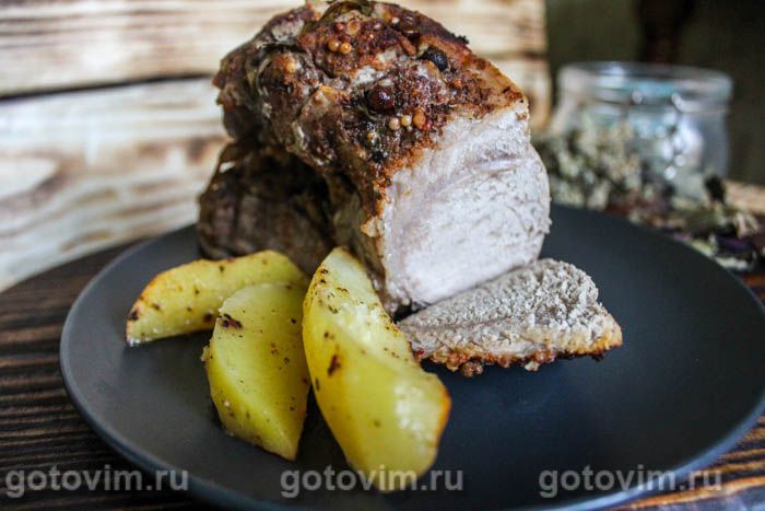 Очень вкусная и ароматная домашняя буженина из свинины в рукаве – пошаговый фото рецепт