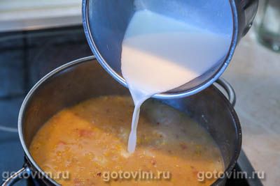 Суп корн чаудер с жареным беконом и кукурузой (Corn Chowder), Шаг 08