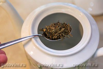 Чай зеленый с фейхоа, Шаг 03