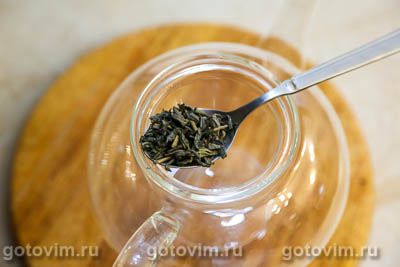 Чай зеленый с сушеной морковью, Шаг 06