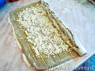 Сырный пирог «Ярило» на картофельном тесте, Шаг 06
