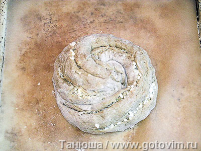 Сырный пирог «Ярило» на картофельном тесте, Шаг 07