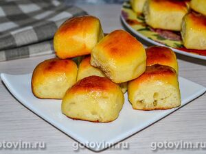 Чешские булочки Buchteln (бухтельн, бухт