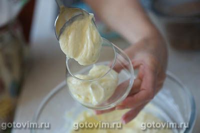 Крем из маскарпоне с инжиром в мёде и коньяком, Шаг 09