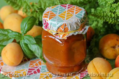 Абрикосовый джем с апельсином. Фото-рецепт