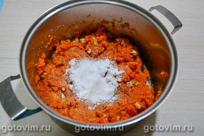 Джезерье - турецкая сладость из моркови, Шаг 06