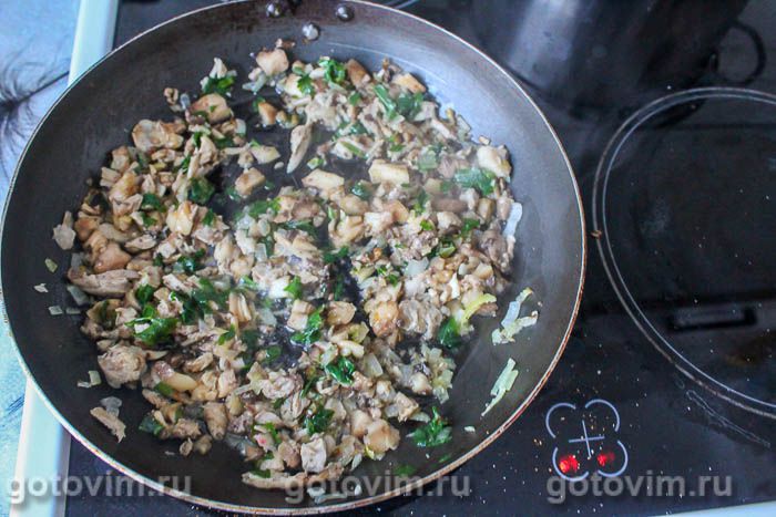 Шампиньоны С Курицей И Сыром Фото