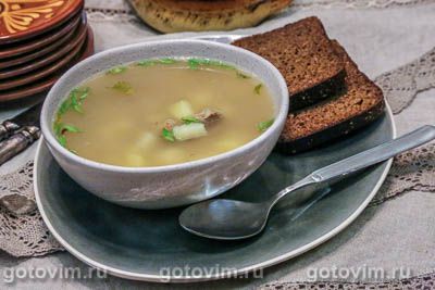 Фасолевый суп с говядиной и перцем чили. Фото-рецепт