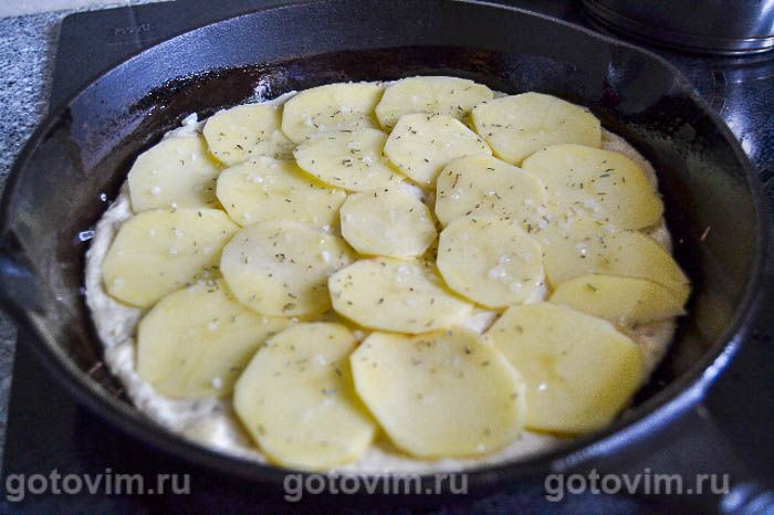 ������� � ���������� � ���������� (focaccia con patate e rosmarino), ��� 06