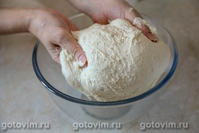 Лепешки на картофельном отваре в духовке, Шаг 05