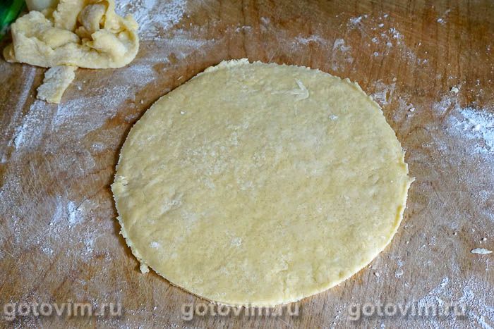 Галета с яблоками, Шаг 04