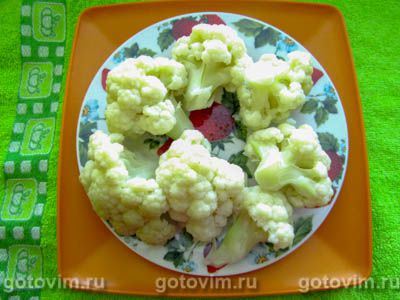 Овощные галушки из цветной капусты, Шаг 02