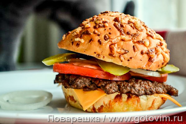 Гамбургеры. Фотография рецепта