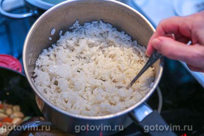 Гарнир из кукурузы в початках с рисом, Шаг 01