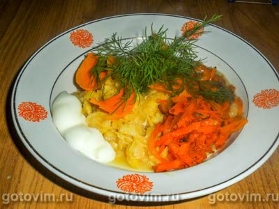 Гороховая каша с тыквой в мультиварке. Фото-рецепт