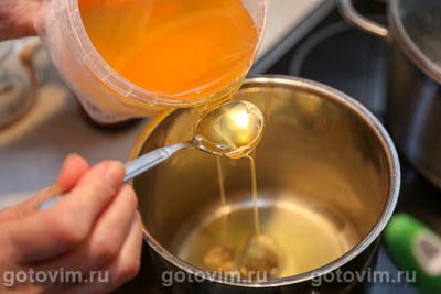 Тыквенная гранола с мёдом, корицей и орехами, Шаг 02