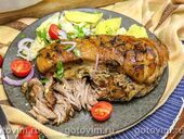 Грудинка в маринаде гремолата, запеченная при низкой температуре