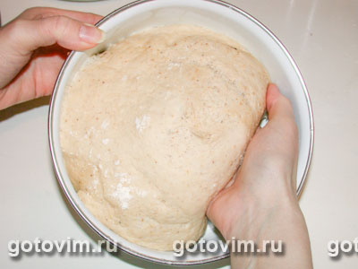 Хлеб с сыром и грецкими орехами, Шаг 02