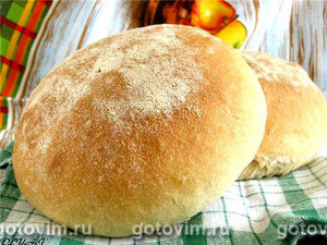 Хлеб на манной крупе (колобок) 