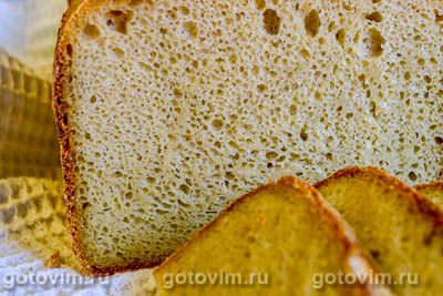 Кукурузный хлеб на ржаной закваске в хлебопечке