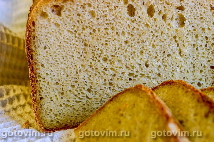 Классический рецепт пшеничного хлеба на опаре