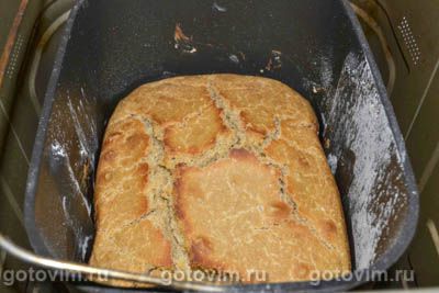 Кукурузный хлеб на ржаной закваске, Шаг 06