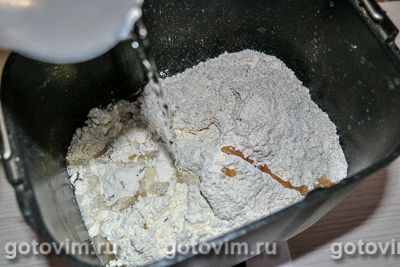 Бездрожжевой хлеб на пшеничной закваске, Шаг 04
