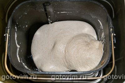 Бездрожжевой хлеб на пшеничной закваске, Шаг 06